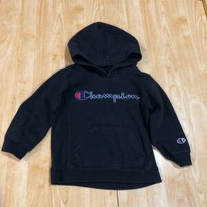 Kids Champion Black Hoodie Size 3T